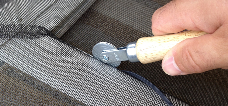 metal screen door repair in Santee